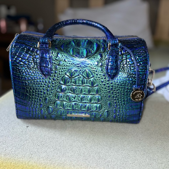 Brahmin Stacy royalty ombré Melbourne bag - Picture 2 of 13